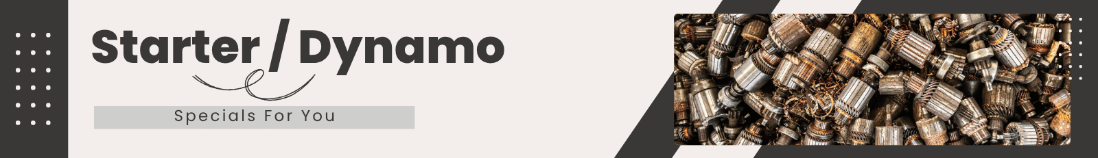 Starter Dynamo Banner